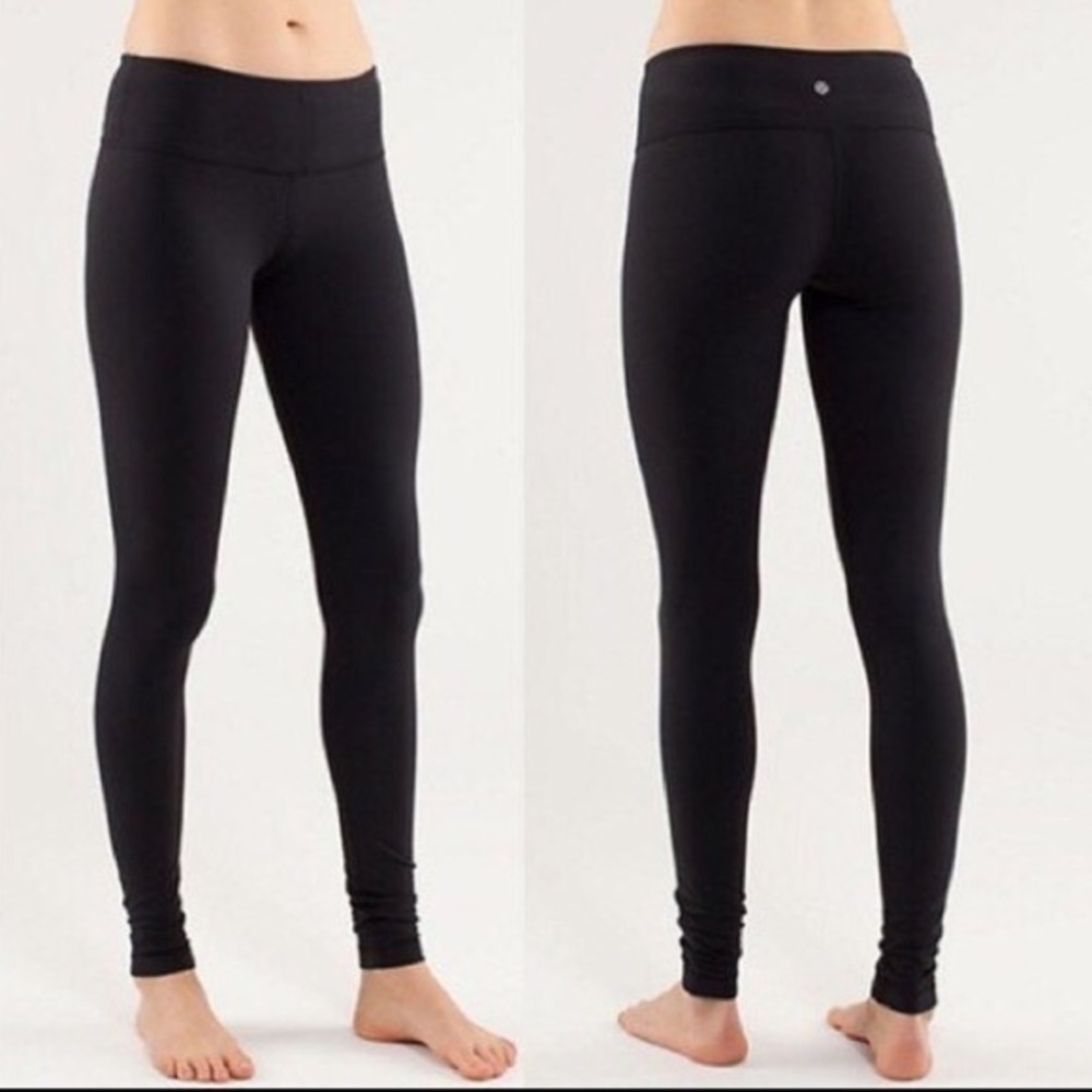 Lululemon Wunder Under Regular Rise Leggings size 4